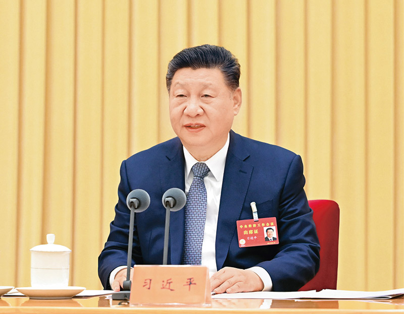 2025年12月10日至11日，中央经济工作会议在北京举行。中共中央总书记、国家主席、中央军委主席习近平出席会议并发表重要讲话。 新华社记者 燕雁/摄